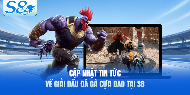 Cập nhật tin tức về giải đấu đá gà cựa dao tại S8